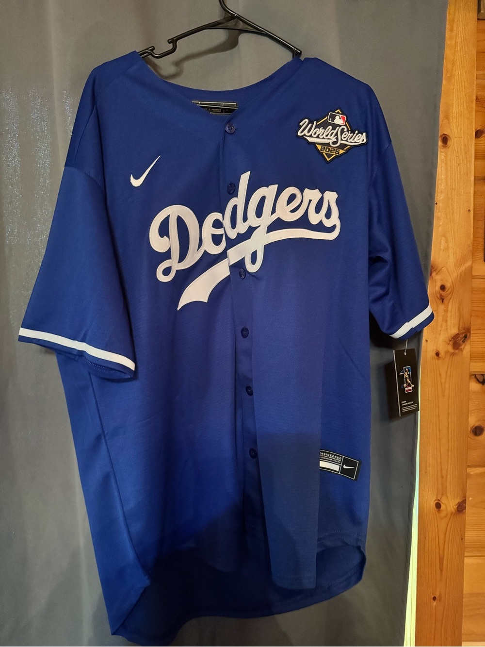 Los Angeles Dodgers Shohei Ohtani #17 Blue Nike 2025 World Series Jersey - Brand